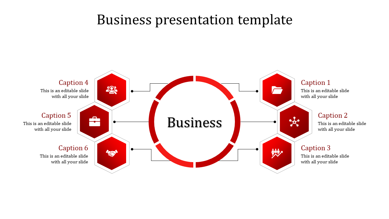 Creative Business Presentation Slides Template Design